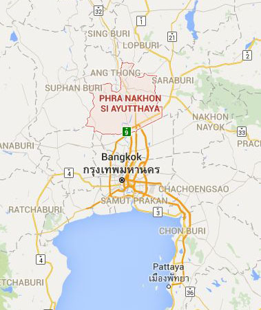 MAP_Ayutthaya